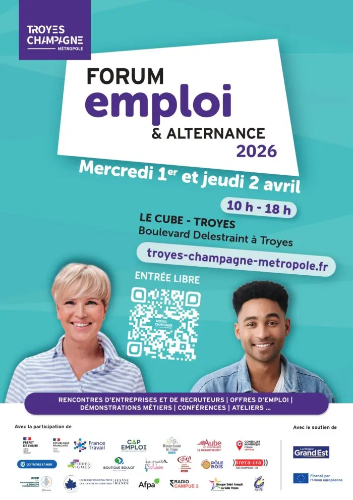 Forum Emploi et Alternance 2026 à Troyes